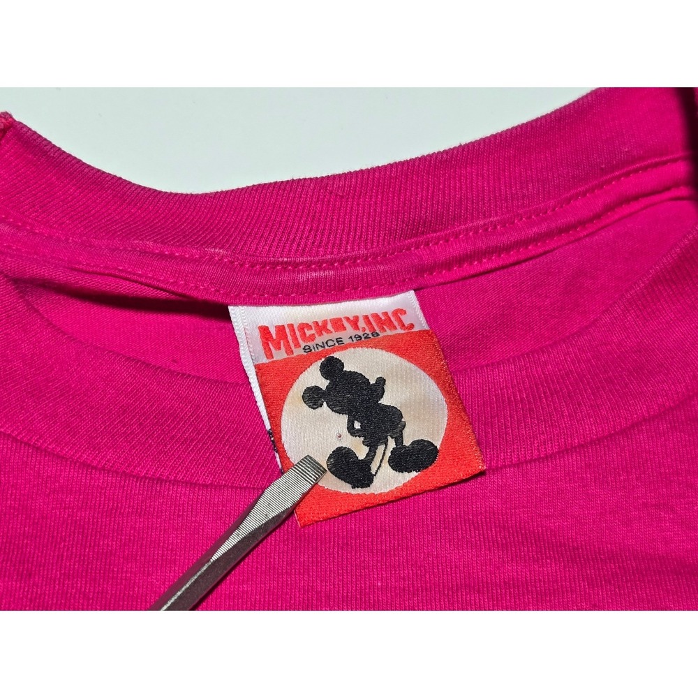 Vintage‎ Disney Minnie Mouse Walt Disney World Pink Graphic T-Shirt XXL - Picture 4 of 7